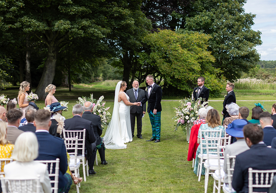 Outdoor ceremony